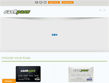 Tablet Screenshot of cashpass.com